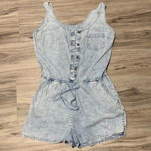 Buffalo David Bitton | Women's Denim Jean Romper Shorts